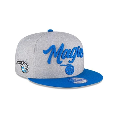 Orlando Magic Gorra | New Era Official NBA Draft 9fifty Snapback Cap Mexico - Grises